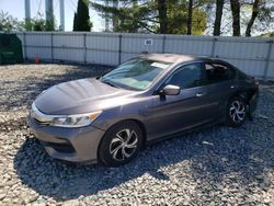 Honda Accord lx salvage cars for sale: 2016 Honda Accord LX