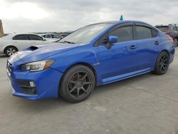 Salvage cars for sale at Grand Prairie, TX auction: 2015 Subaru WRX Limited