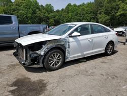 Salvage cars for sale at Austell, GA auction: 2018 Hyundai Sonata SE