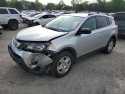 Salvage cars for sale from Copart Madisonville, TN: 2015 Toyota Rav4 LE