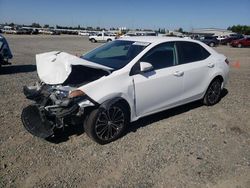 Salvage cars for sale from Copart Sacramento, CA: 2015 Toyota Corolla L