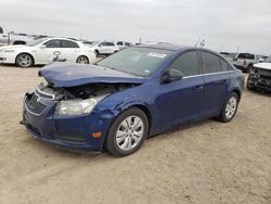 Chevrolet Cruze LS salvage cars for sale: 2012 Chevrolet Cruze LS