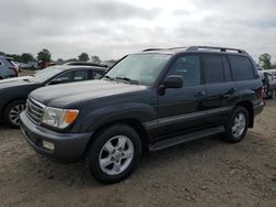 Salvage cars for sale from Copart Hillsborough, NJ: 2004 Toyota Land Cruiser
