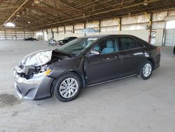 Toyota Camry L Vehiculos salvage en venta: 2013 Toyota Camry L