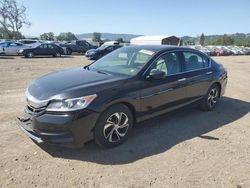 Salvage cars for sale from Copart San Martin, CA: 2016 Honda Accord LX