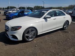 Salvage cars for sale at East Granby, CT auction: 2019 Mercedes-Benz E 300 4matic