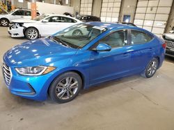 Salvage cars for sale at Blaine, MN auction: 2018 Hyundai Elantra SEL