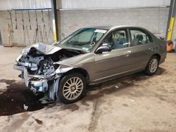 Salvage cars for sale at Chalfont, PA auction: 2005 Honda Civic LX