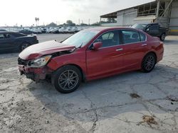 Salvage cars for sale at Corpus Christi, TX auction: 2017 Honda Accord Sport
