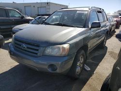 Toyota Highlander Limited salvage cars for sale: 2006 Toyota Highlander Limited