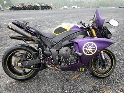 Salvage cars for sale from Copart Chambersburg, PA: 2009 Yamaha YZFR1