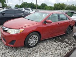 Vehiculos salvage en venta de Copart Columbus, OH: 2014 Toyota Camry L