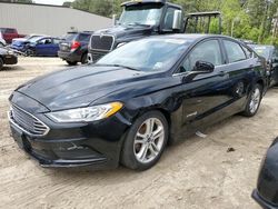 Ford salvage cars for sale: 2018 Ford Fusion S Hybrid