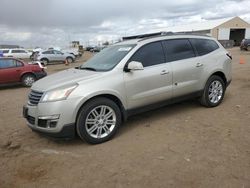 Salvage cars for sale at Brighton, CO auction: 2014 Chevrolet Traverse LT