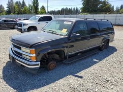 Salvage cars for sale at Graham, WA auction: 1997 Chevrolet Suburban K1500