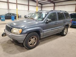 Salvage cars for sale from Copart Pennsburg, PA: 2002 Jeep Grand Cherokee Laredo