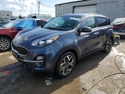 Salvage cars for sale at Chicago Heights, IL auction: 2020 KIA Sportage EX