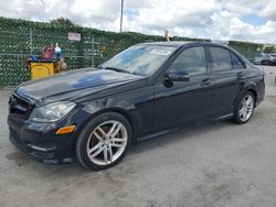 Salvage cars for sale at Orlando, FL auction: 2014 Mercedes-Benz C 250