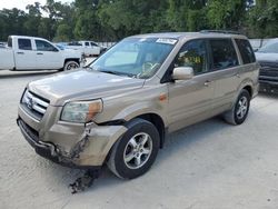 Salvage cars for sale at Ocala, FL auction: 2006 Honda Pilot EX