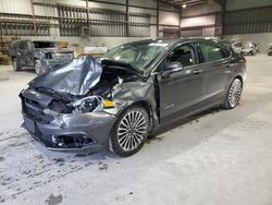 Salvage cars for sale at Apopka, FL auction: 2017 Ford Fusion Titanium HEV