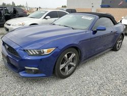 Salvage cars for sale at Mentone, CA auction: 2015 Ford Mustang