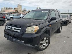 Salvage cars for sale from Copart New Orleans, LA: 2006 Honda Pilot EX