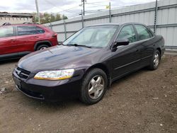 Salvage cars for sale at New Britain, CT auction: 1998 Honda Accord EX