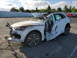 Salvage cars for sale at Portland, OR auction: 2021 Audi Q5 Premium Plus