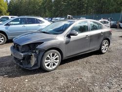 Salvage cars for sale from Copart Graham, WA: 2010 Mazda 3 S