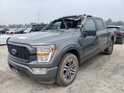 Vehiculos salvage en venta de Copart Houston, TX: 2022 Ford F150 Supercrew