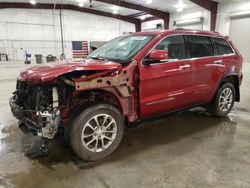 Salvage cars for sale at Avon, MN auction: 2014 Jeep Grand Cherokee Limited