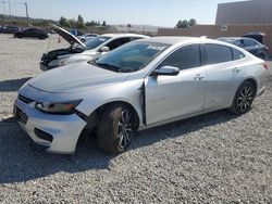Salvage cars for sale from Copart Mentone, CA: 2018 Chevrolet Malibu LT