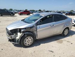 Salvage cars for sale at San Antonio, TX auction: 2014 Ford Fiesta S