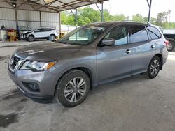 Salvage cars for sale at Cartersville, GA auction: 2017 Nissan Pathfinder S