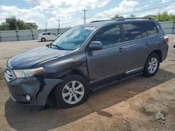 Toyota Highlander salvage cars for sale: 2013 Toyota Highlander Base