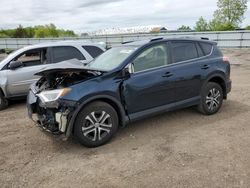 Salvage cars for sale from Copart Columbia Station, OH: 2017 Toyota Rav4 LE