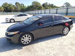 Salvage cars for sale at Fort Pierce, FL auction: 2012 Honda Civic LX