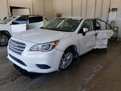 Salvage cars for sale from Copart Madisonville, TN: 2016 Subaru Legacy 2.5I Premium
