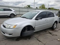 Saturn ion salvage cars for sale: 2004 Saturn Ion Level 3