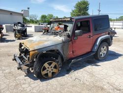 Salvage cars for sale at Lexington, KY auction: 2012 Jeep Wrangler Rubicon