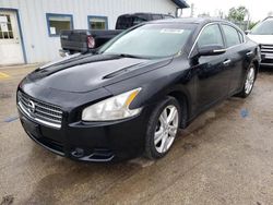 Salvage cars for sale from Copart Pekin, IL: 2009 Nissan Maxima S