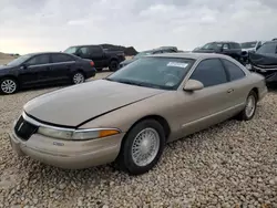 Salvage cars for sale at Temple, TX auction: 1996 Lincoln Mark Viii Base