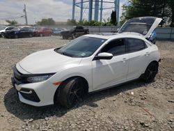 Salvage cars for sale from Copart Windsor, NJ: 2021 Honda Civic Sport Touring