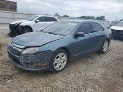 Salvage cars for sale at Kansas City, KS auction: 2011 Ford Fusion SE