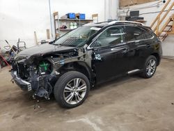 Salvage cars for sale from Copart Ham Lake, MN: 2015 Lexus RX 350 Base