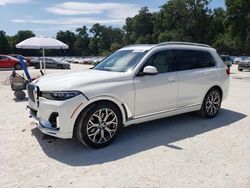 BMW x7 xdrive40i salvage cars for sale: 2021 BMW X7 XDRIVE40I