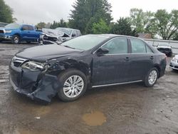 Salvage cars for sale at auction: 2012 Toyota Camry Base