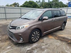 Salvage cars for sale at Eight Mile, AL auction: 2019 Toyota Sienna XLE
