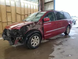 Salvage cars for sale at auction: 2012 Chrysler Town & Country Touring