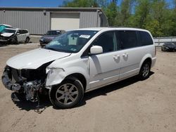 Salvage cars for sale from Copart West Mifflin, PA: 2012 Chrysler Town & Country Touring